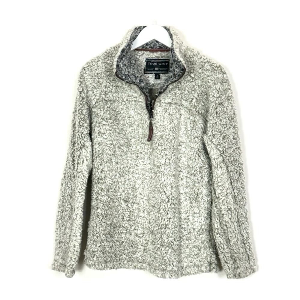 True Grit Frosty Tipped 1/4 Zip Pullover